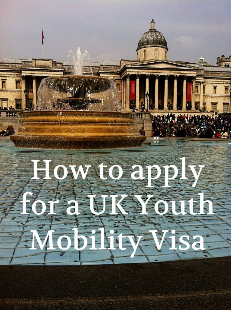 How to apply for a UK Youth Mobility Visa