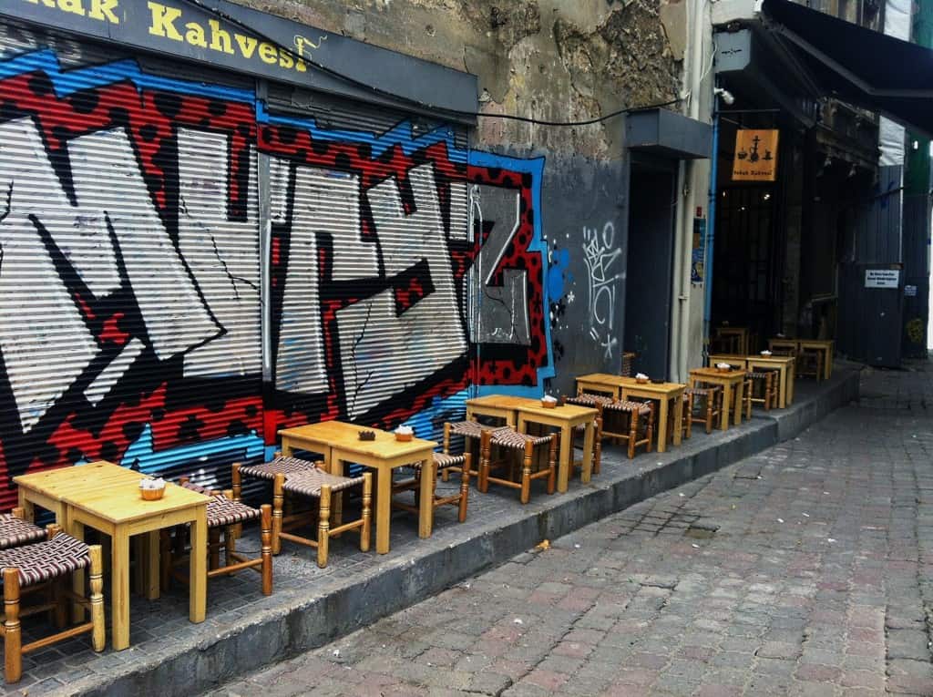 Galata Istanbul Turkey Coffee Shop