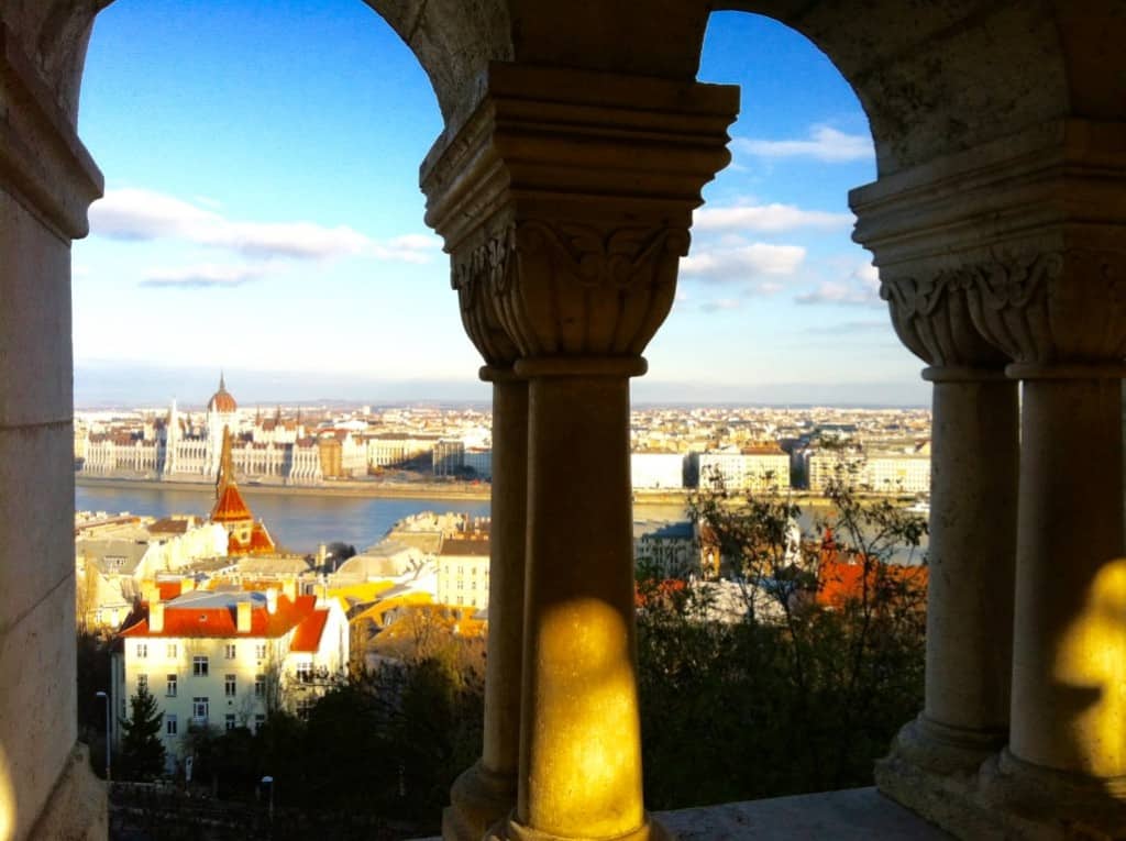 Winter Destinations in Eastern Europe - Views over Budapest from Fishermans Bastion