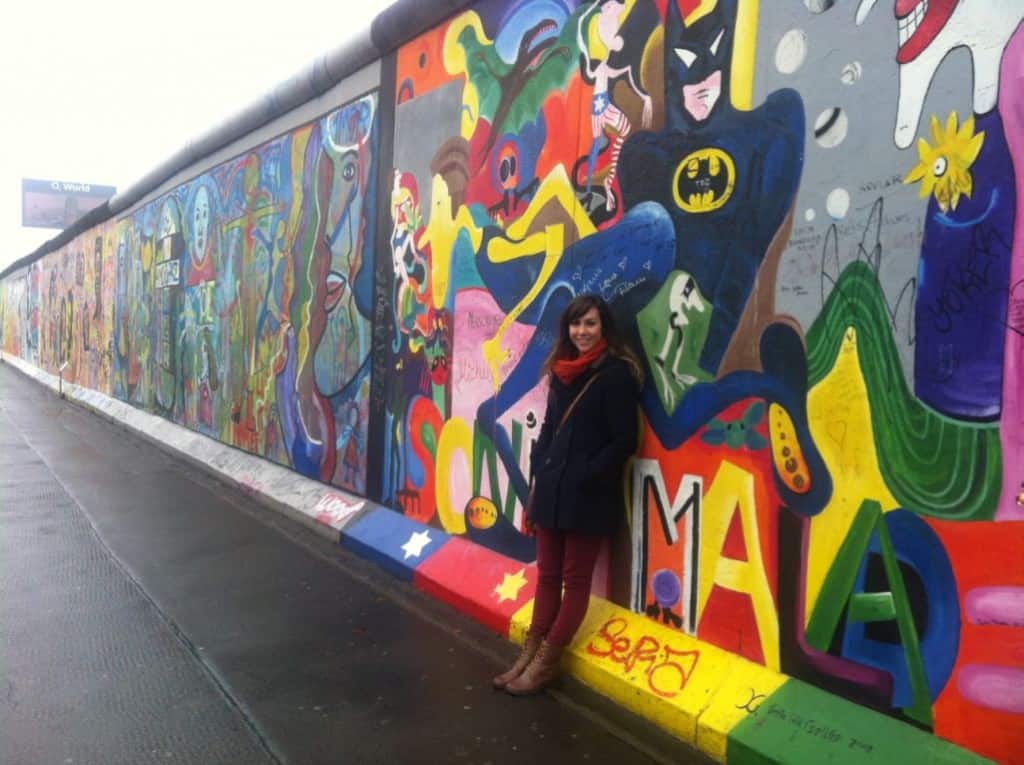 East Side Gallery Berlin Hiver