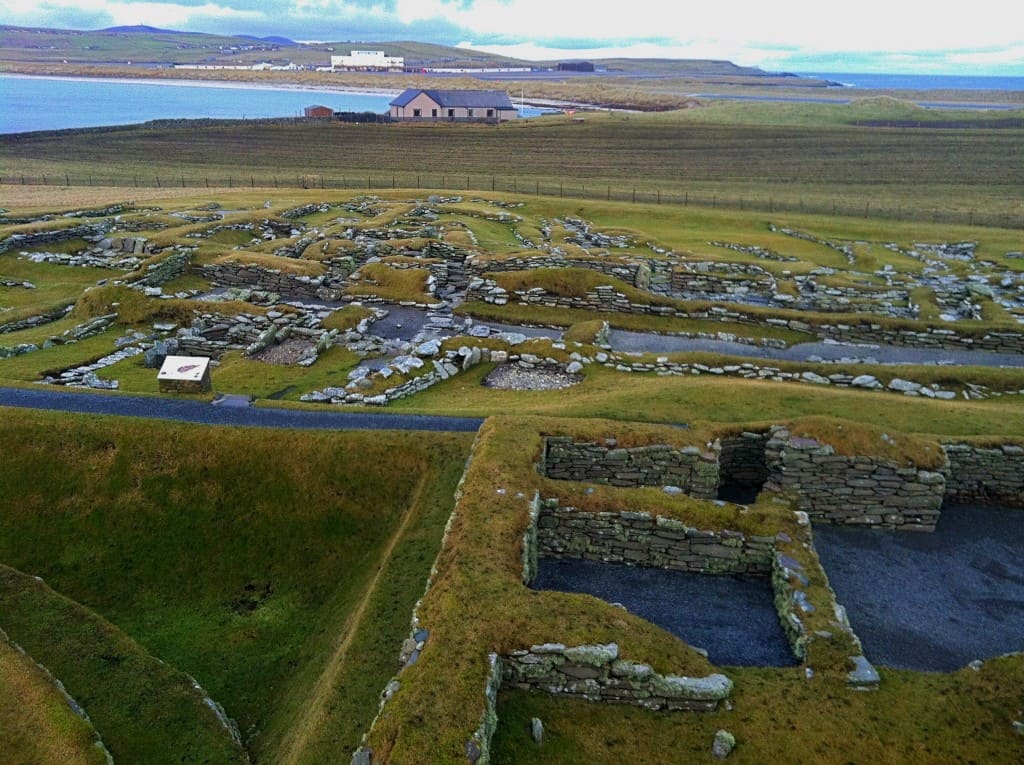Jarlshof Historical Site Shetland Scotland Vikings