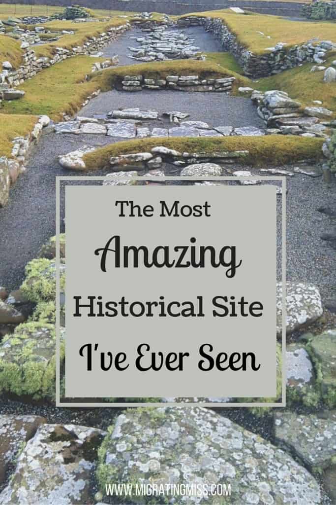 Jarlshof Shetland Historical Site