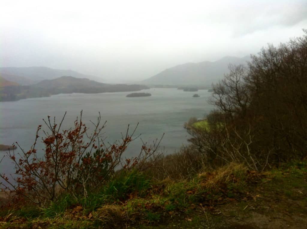 the lake district in winter january