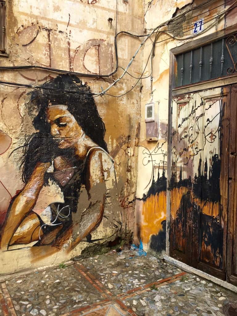 Graffiti and Street Art in Granada, Spain