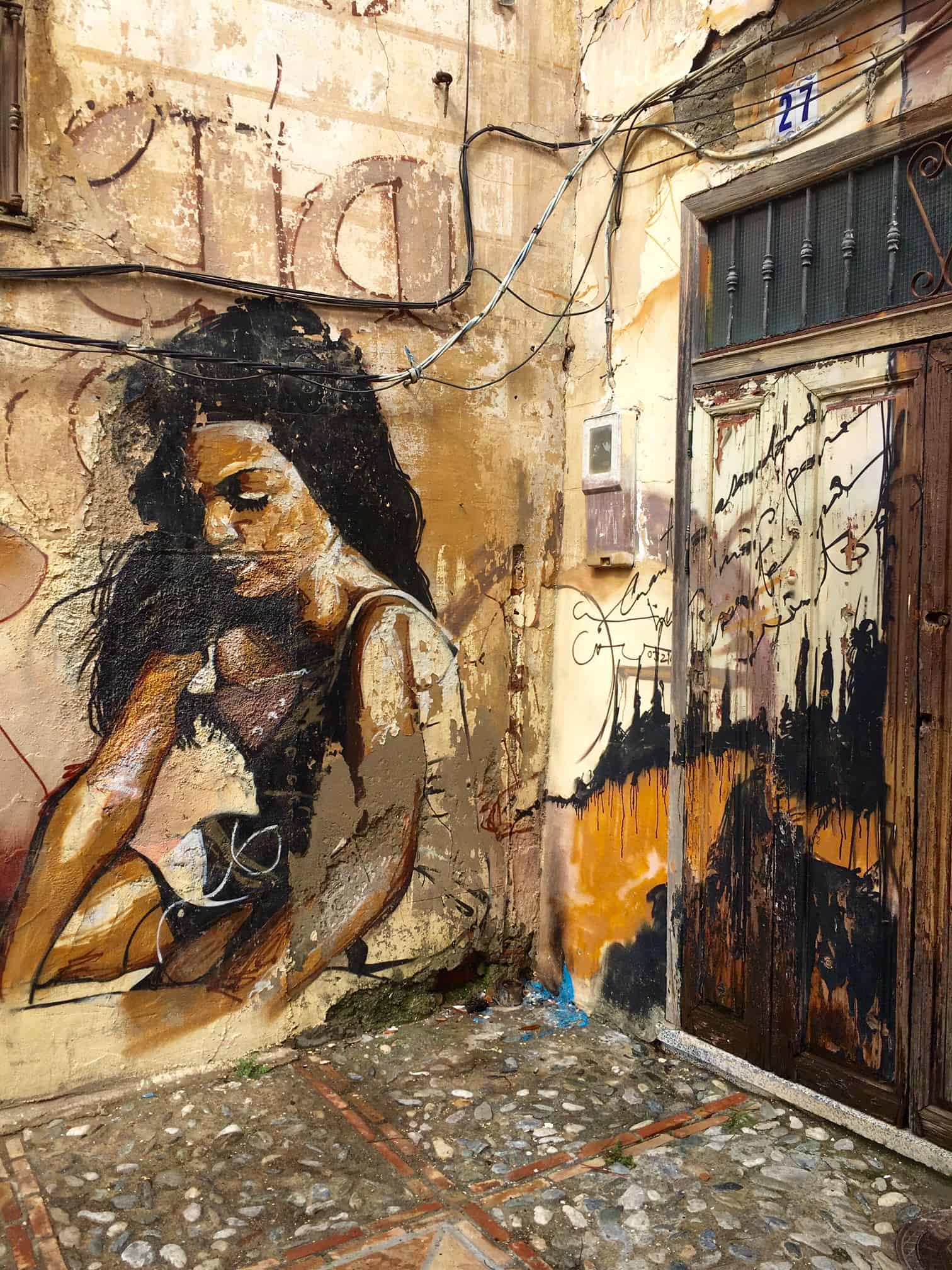 Graffiti in Granada: The Backstreet Art Gallery of Spain - Migrating Miss