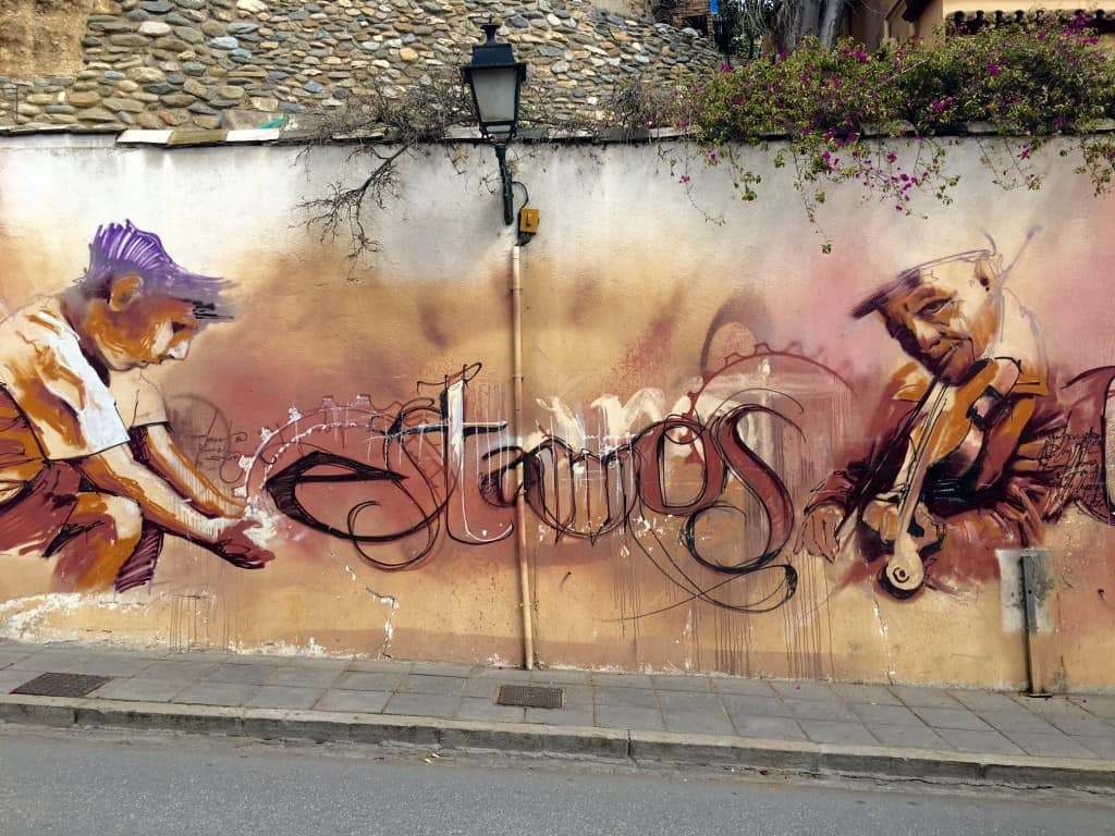 Graffiti and Street Art in Granada, Spain