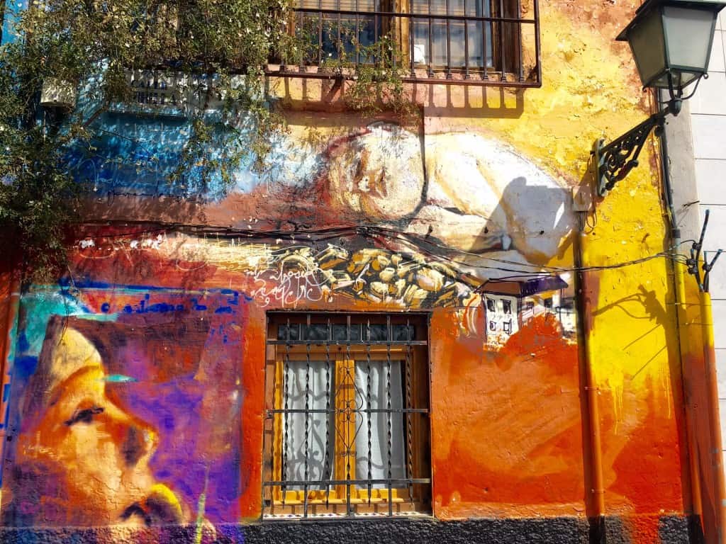 Graffiti and Street Art in Granada, Spain