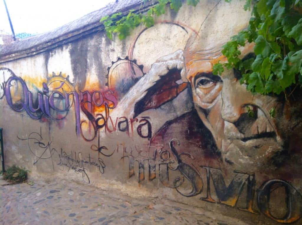 Graffiti and Street Art in Granada, Spain