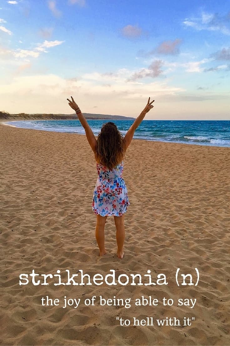 strikhedonia travel words