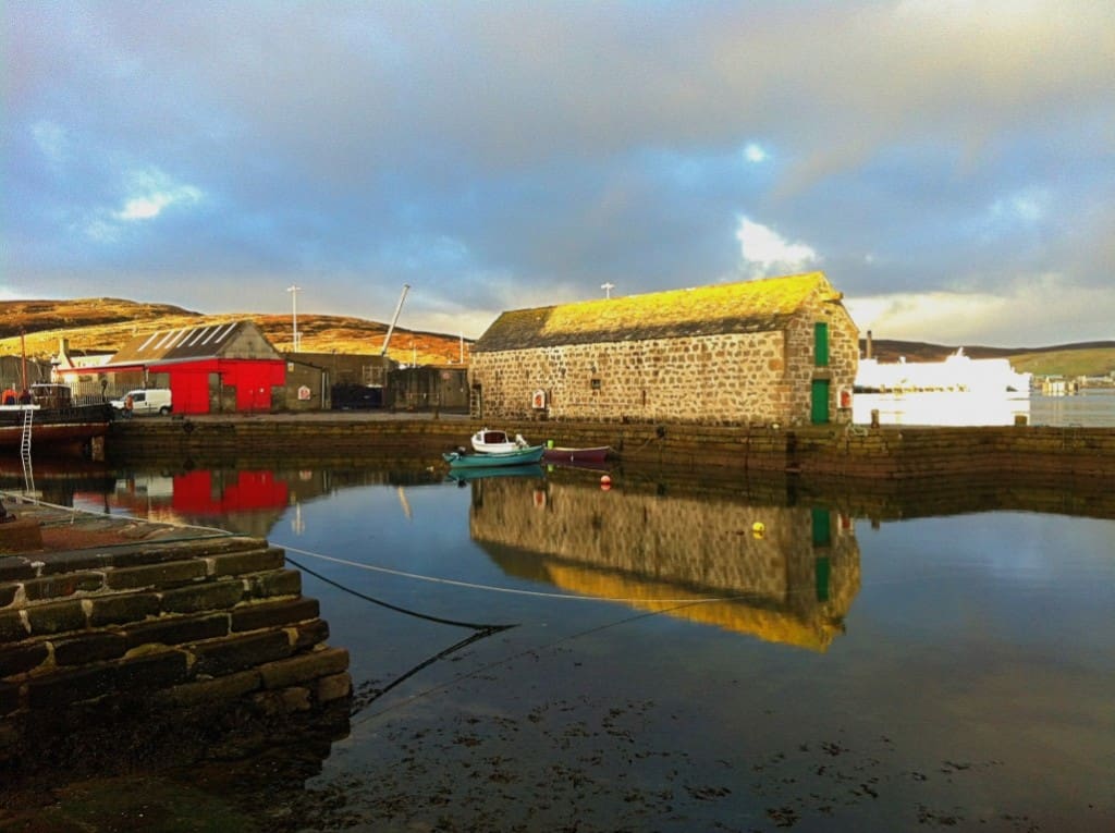 shetland harbour