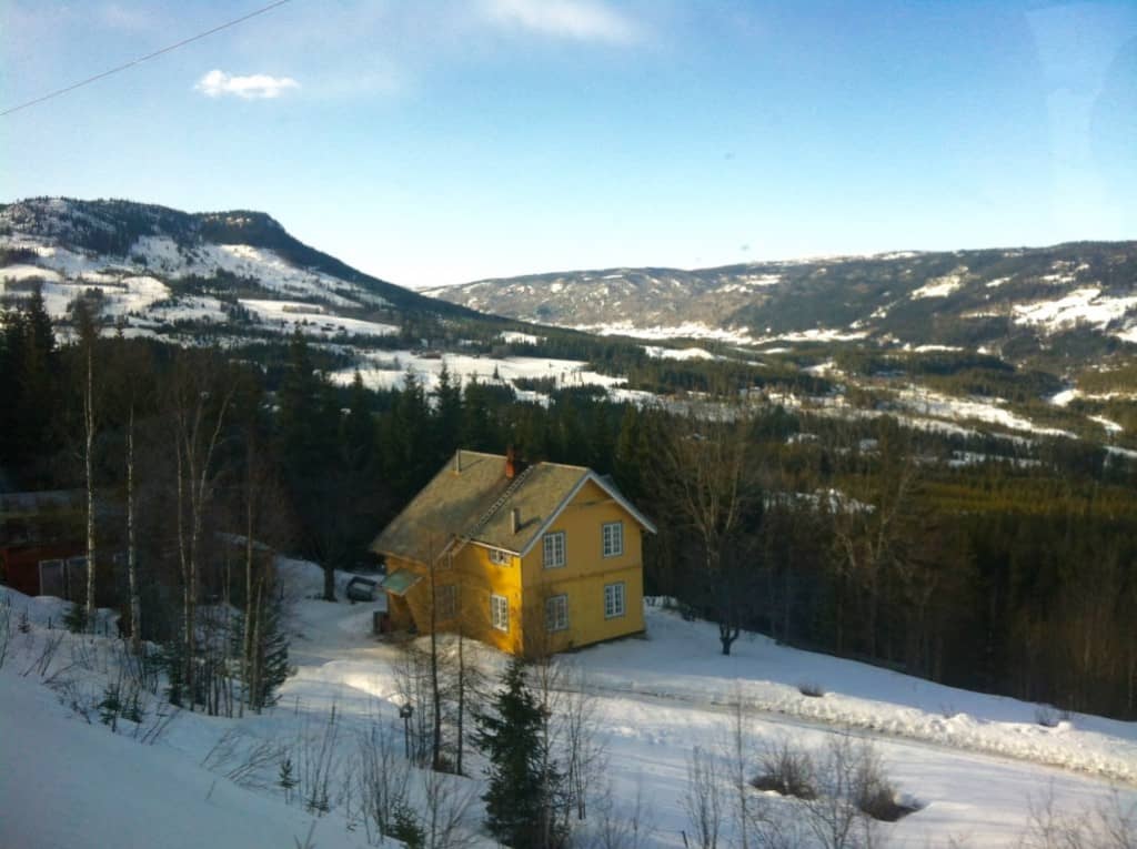 train oslo to bergen norway