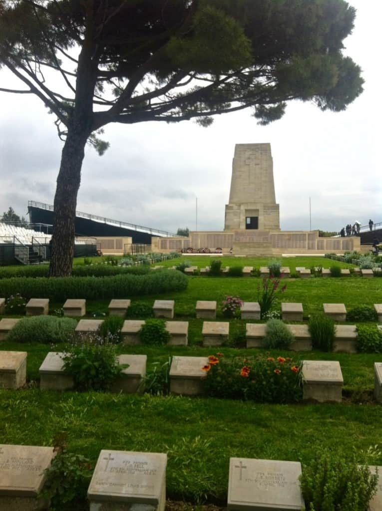 Visiting Lone Pine Gallipoli