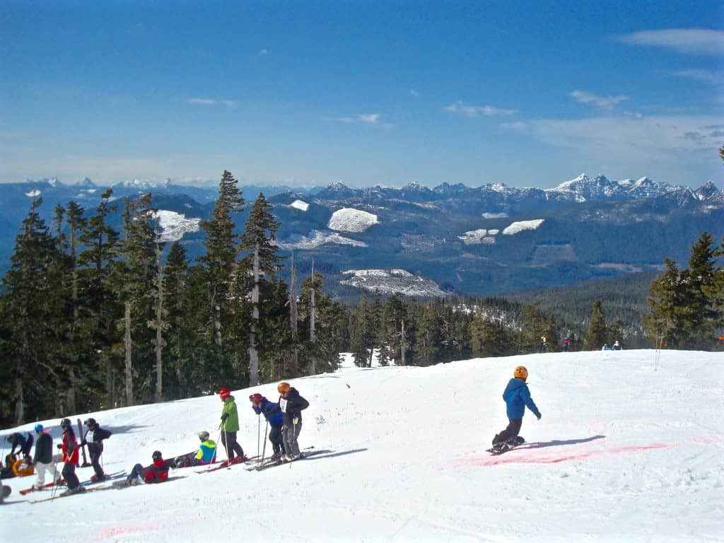Snowboarding Vancouver Island Canada Study Abroad