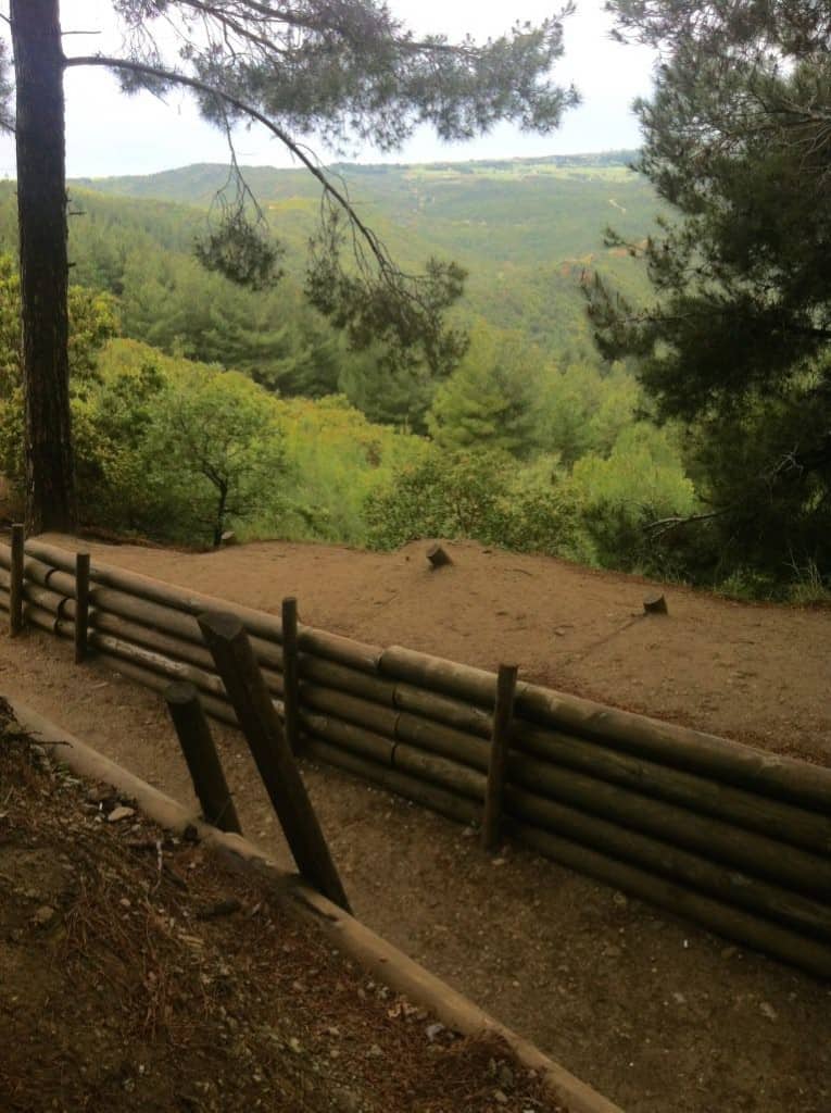 WWI Trenches at Gallipoli Chunuk Bair