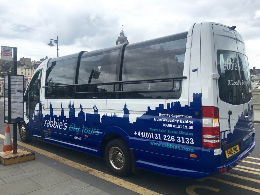 Rabbies City Tours Edinburgh travelfeels