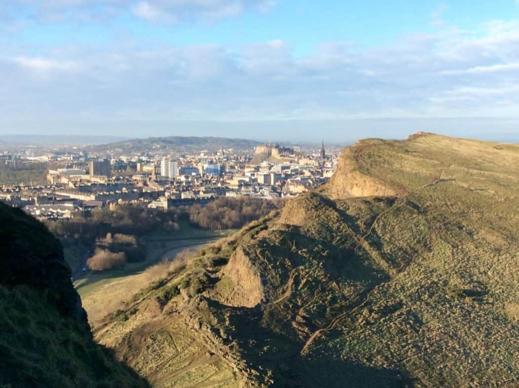 Salisbury Crags Edinburgh