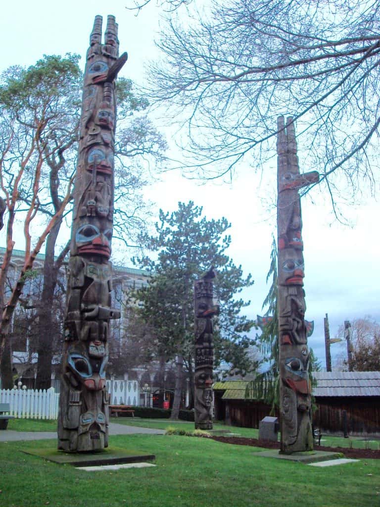 study abroad victoria totem poles