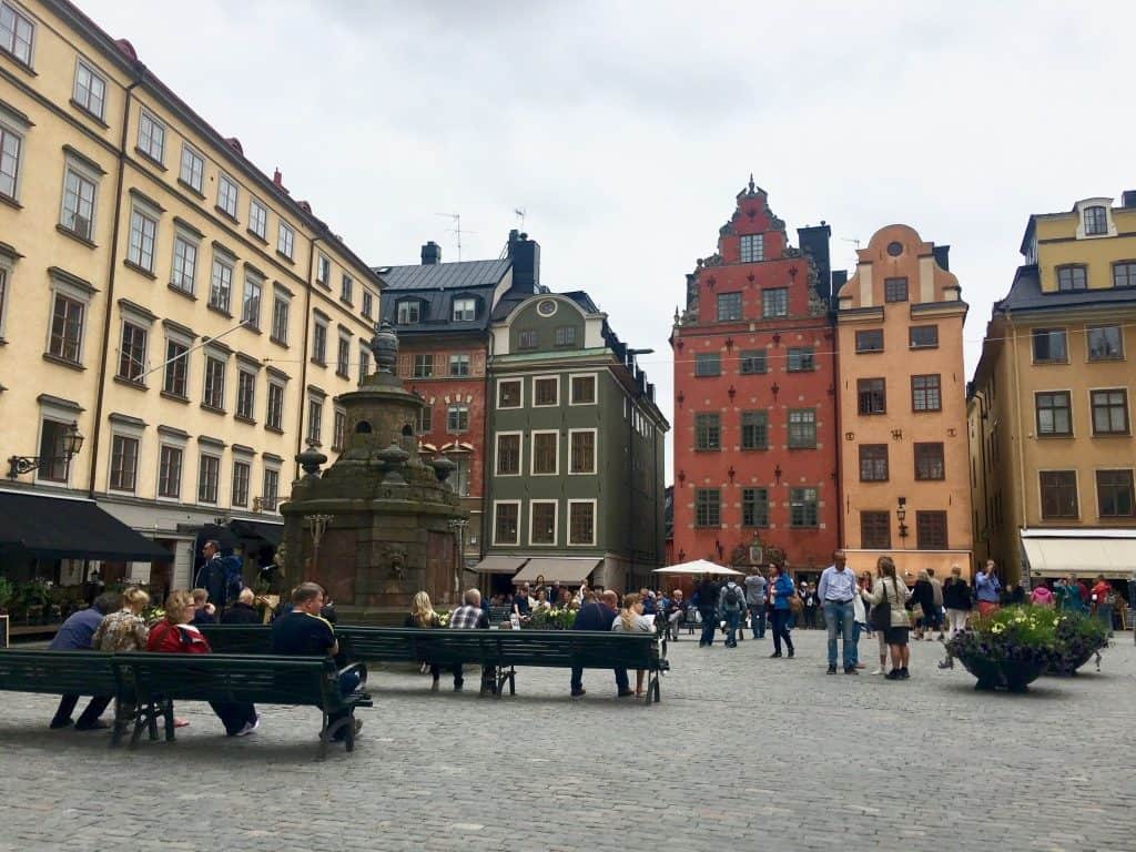 Old Town Square Stockholm