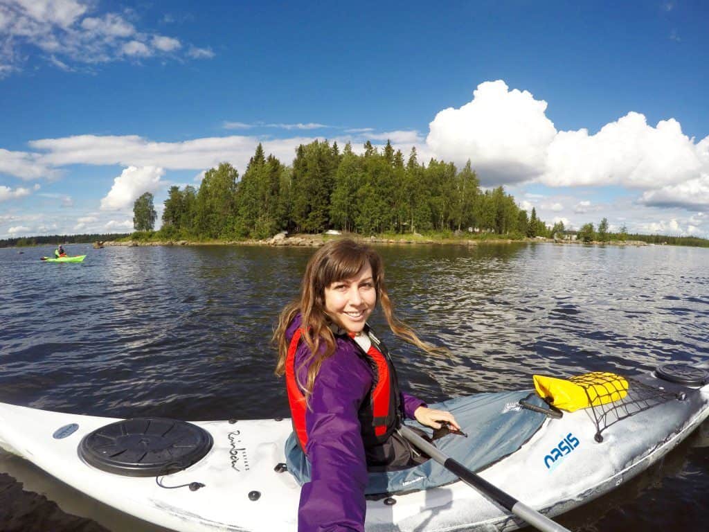 Kayaking lulea archipelago