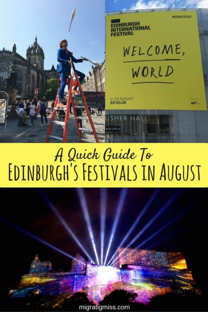 edinburgh august festivals