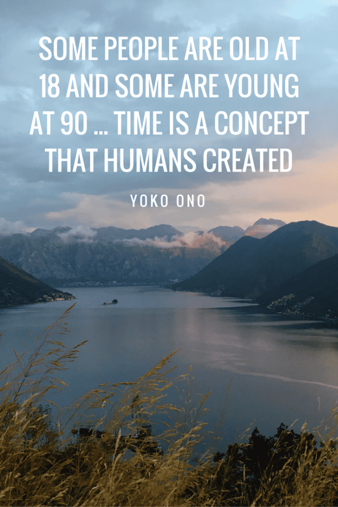 Yoko Ono age quote