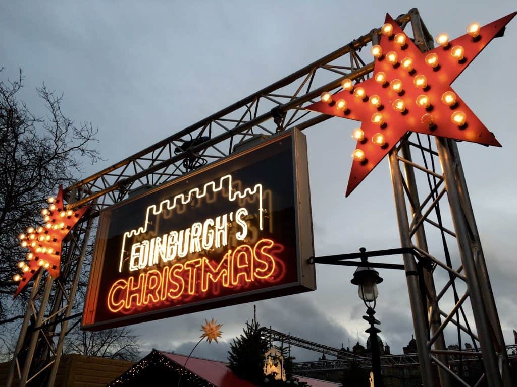 Edinburgh Christmas Market 