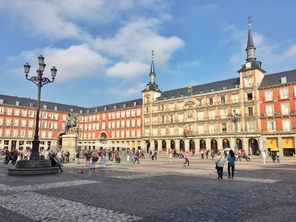 Visiting Madrid Spain in Autumn 