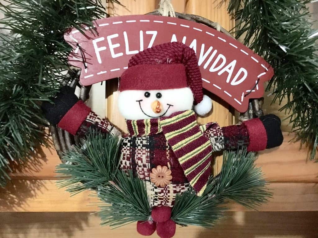 Spain at Christmas - Feliz Navidad Christmas Ornament
