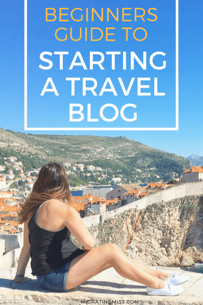 beginners guide to starting a travel blog