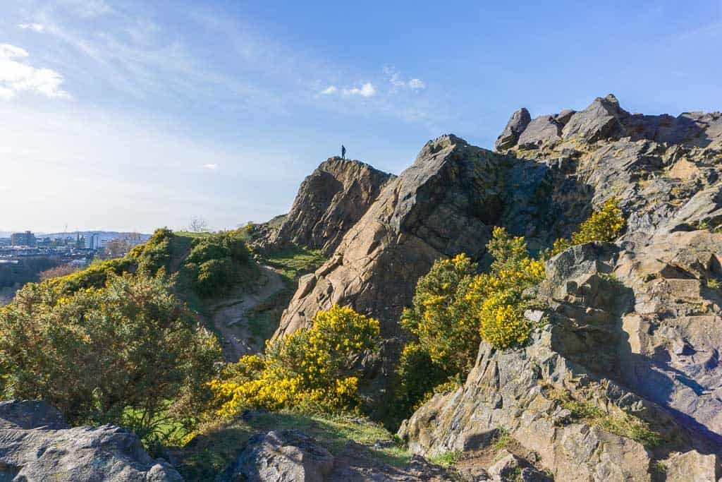 Salisbury Crags Edinburgh - Things to Do with Kids in Edinburgh