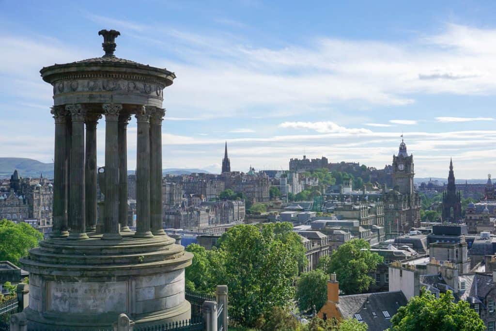 Films Set in Scotland - Calton Hill