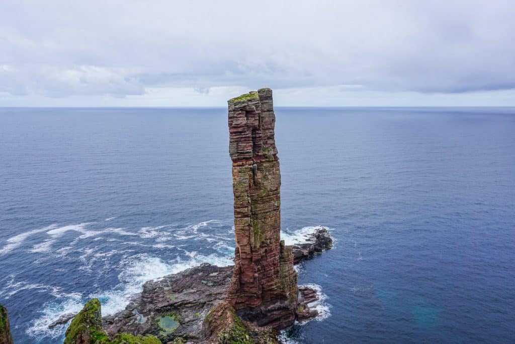 Old Man of Hoy Walk, Visiting Hoy, Orkney Islands, Scotland