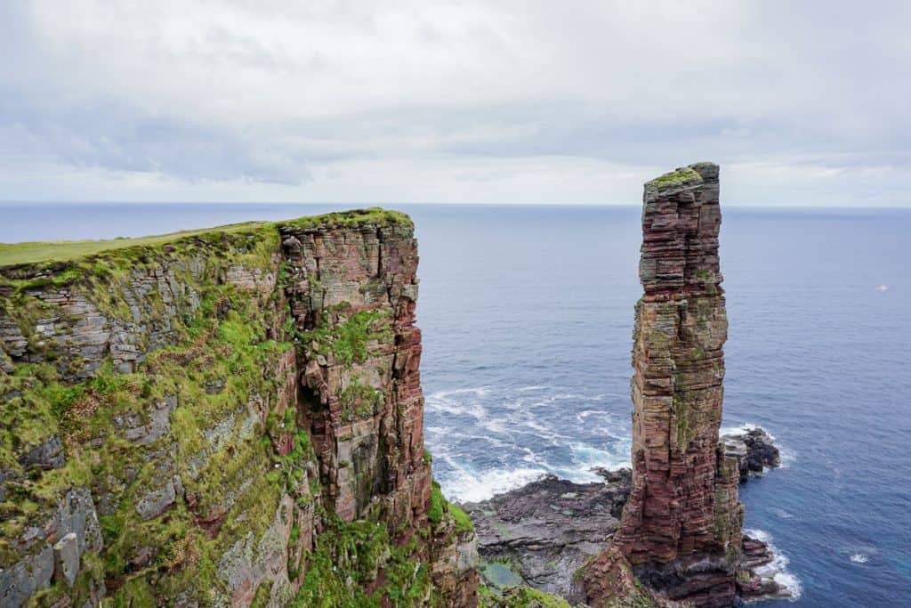 Old Man of Hoy Walk, Visiting Hoy, Orkney Islands, Scotland