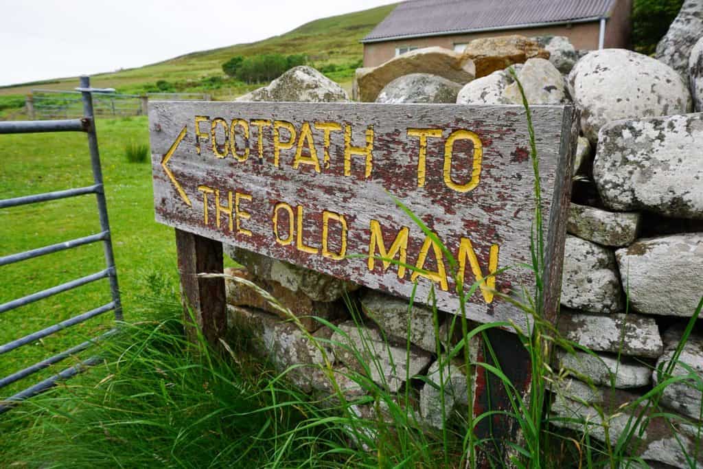 Old Man of Hoy Walk, Visiting Hoy, Orkney Islands, Scotland