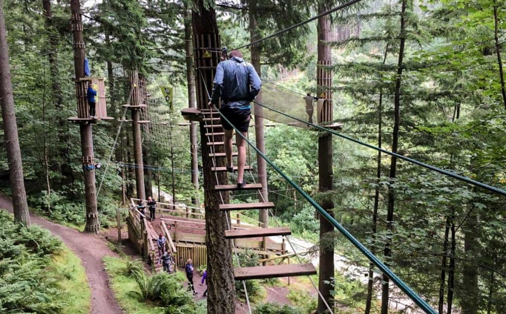 Go Ape Peebles Scotland