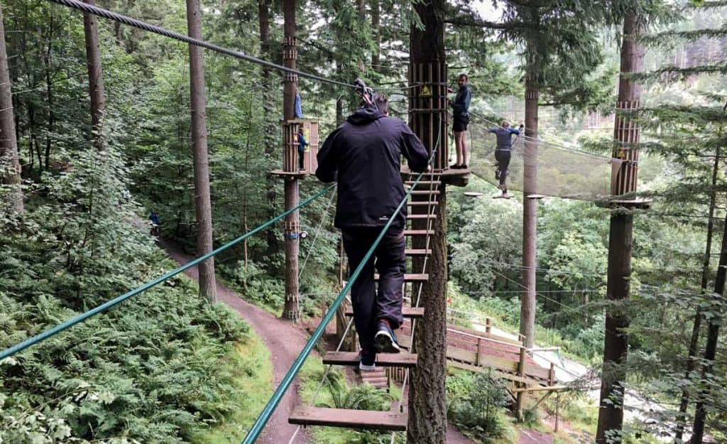 Go Ape Peebles Scotland