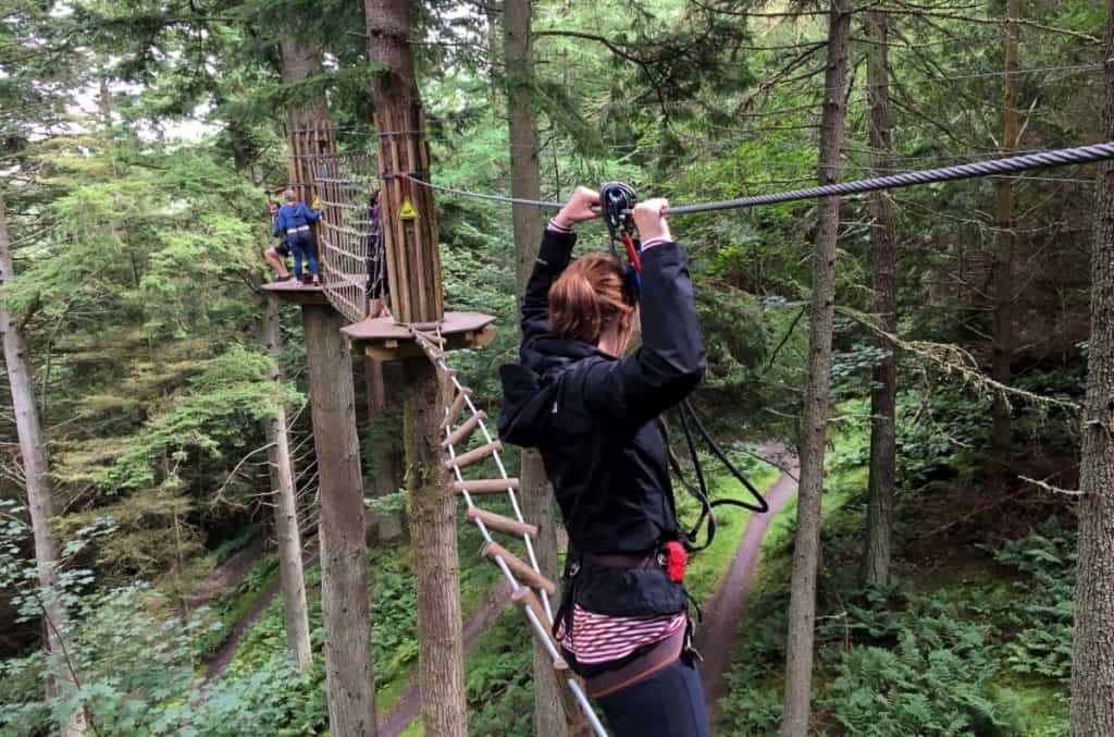 Go Ape Peebles Scotland