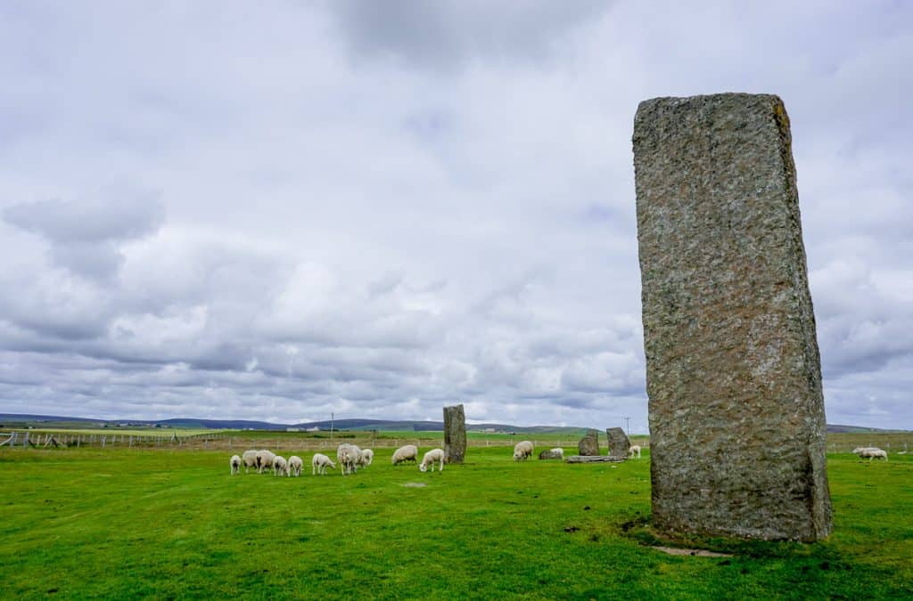 Historical Sites Orkney Islands Scotland