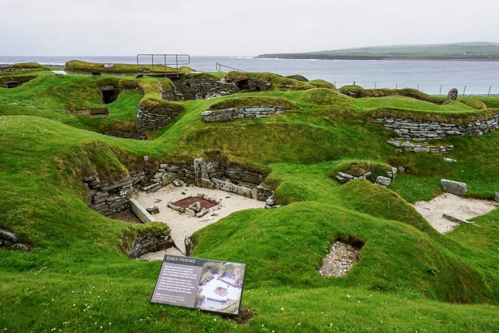 Best attractions in Orkney - Skara Brae