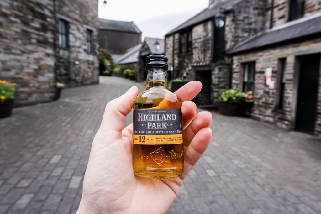 Distillery in Orkney Islands