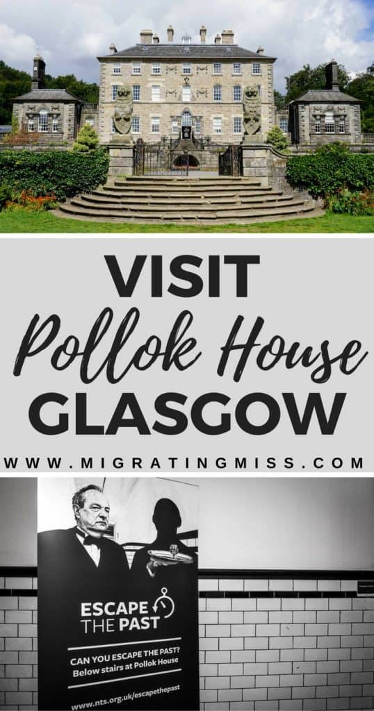 Visit Pollock House and the 'Escape the Past" escape room - Glasgow, Scotland