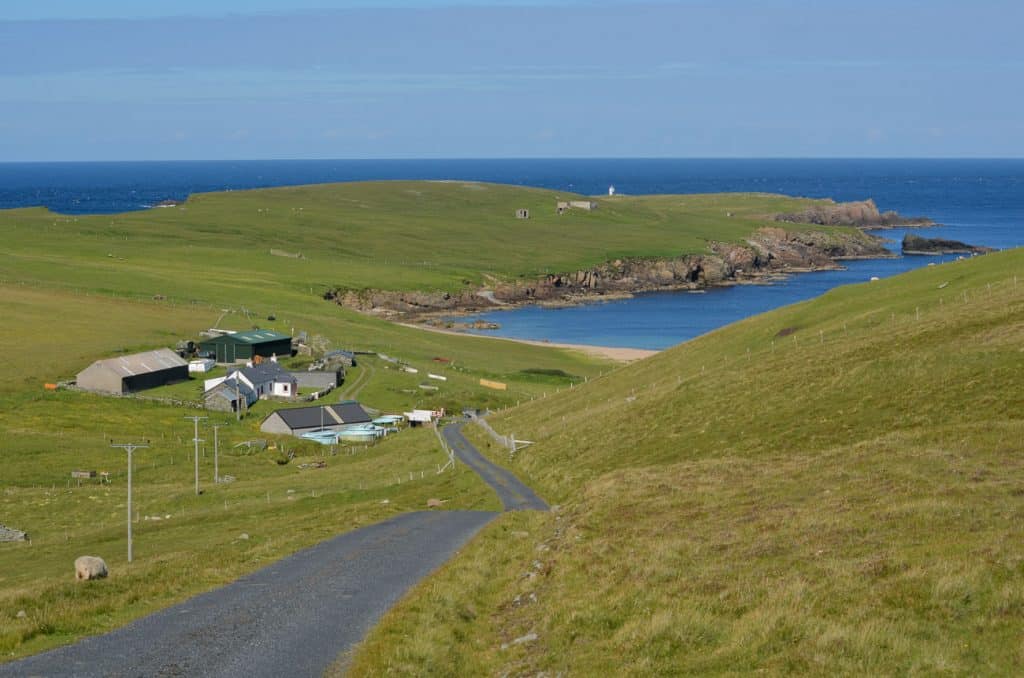Getting around Shetland, Scotland