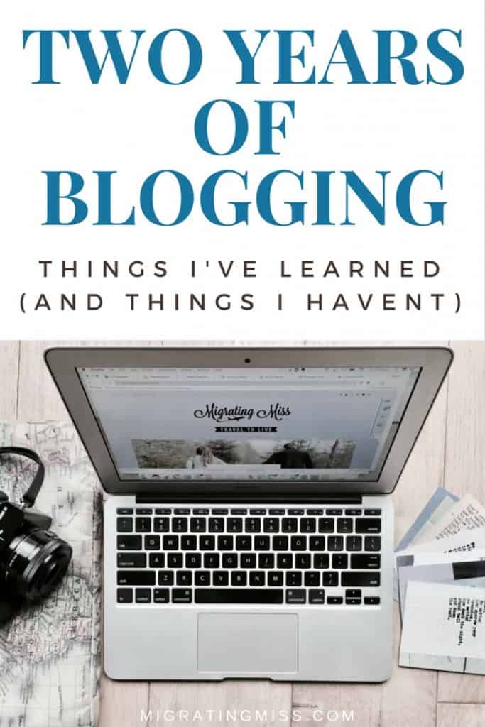 Two years of blogging: Things I've Learned