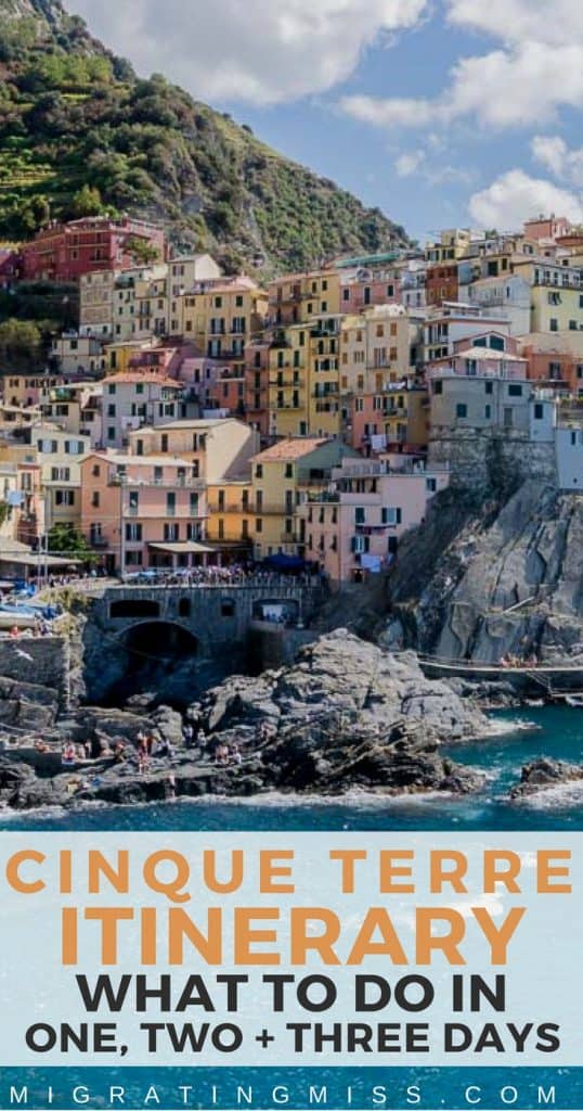 One, Two + Three Day Itineraries for Cinque Terre, Italy