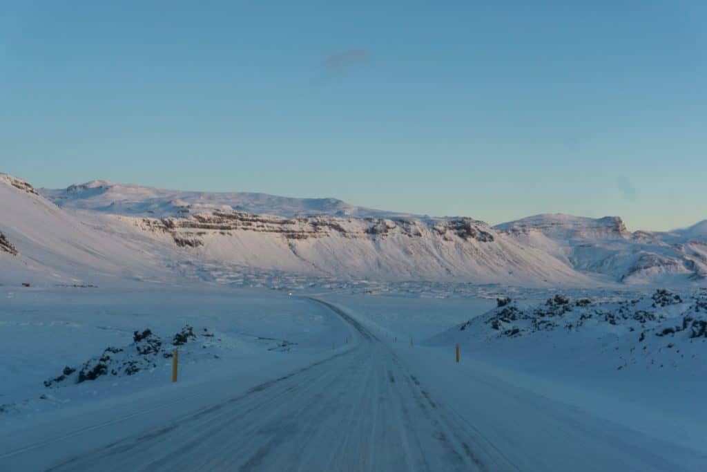 Iceland in winter - Driving in Iceland