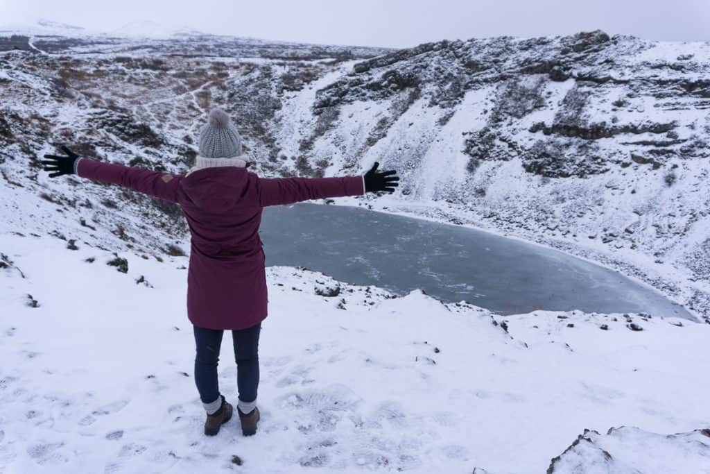 The Golden Circle in winter