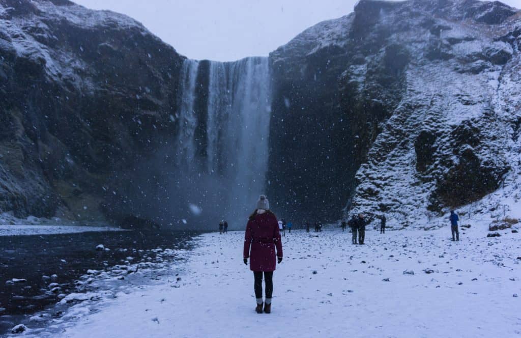 Weather in Iceland in winter