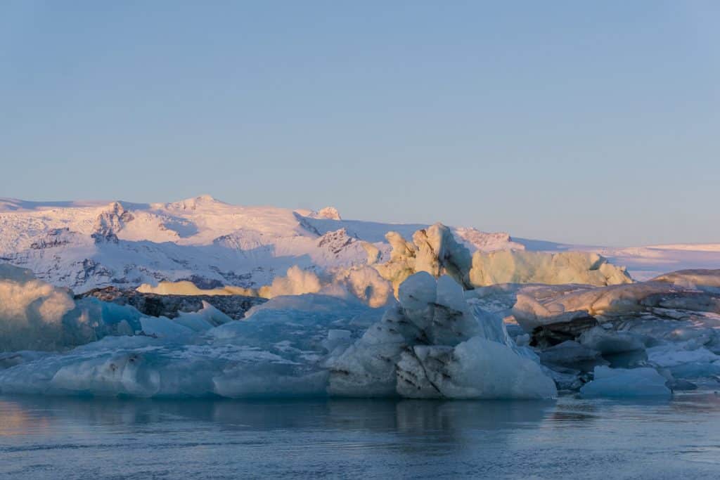 Iceland in winter - Glacier Lagoon