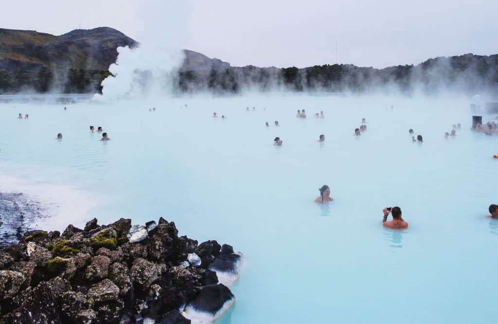 Iceland in winter Blue Lagoon