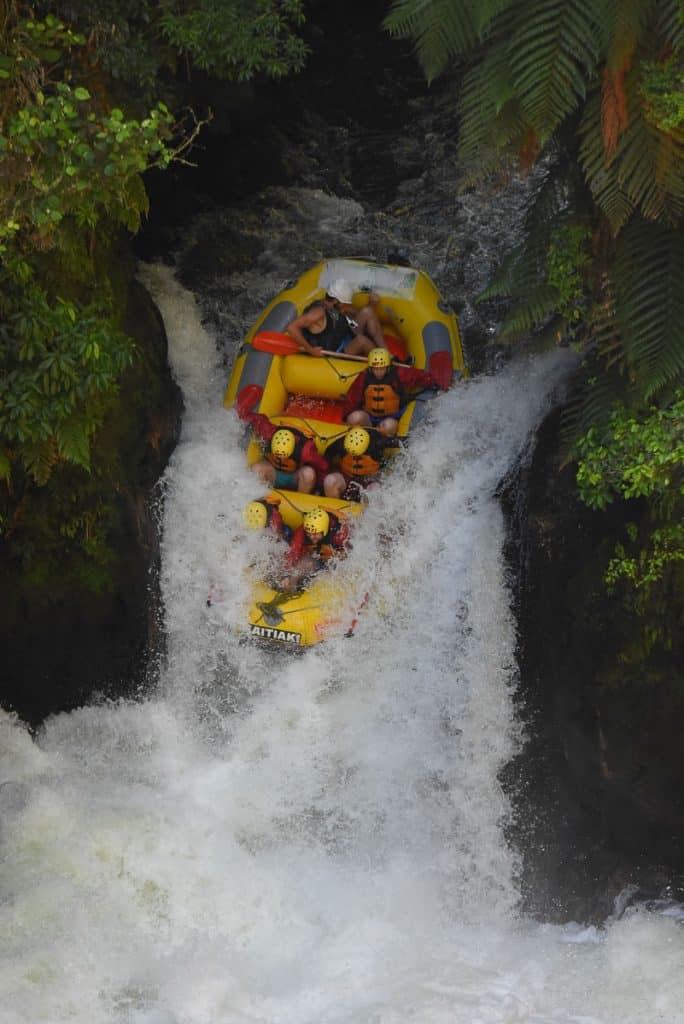 Whitewater rafting Rotorua